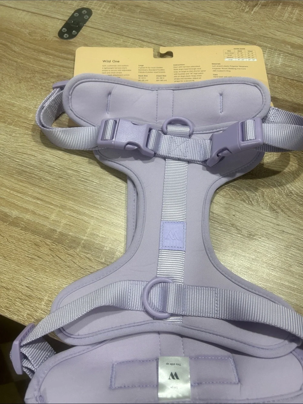 Wild One Lavender Dog Harness - Comfortable Padded No-Pull Vest